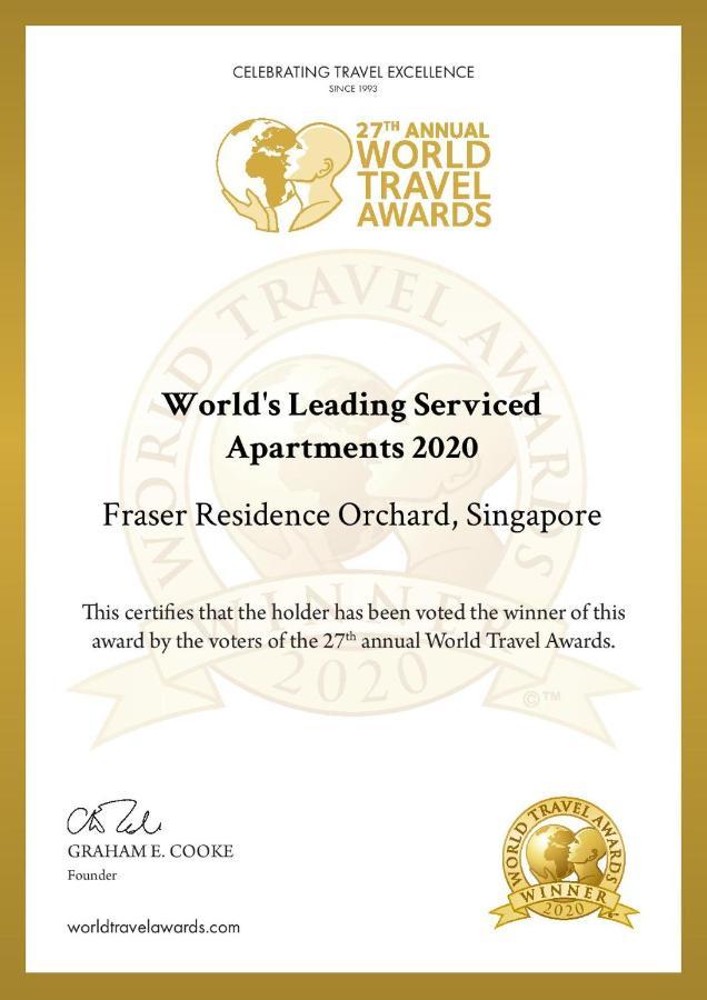Fraser Residence Orchard Singapore Exteriör bild